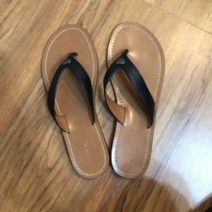 COACH NEVER WORN. Still in box. Black sandals